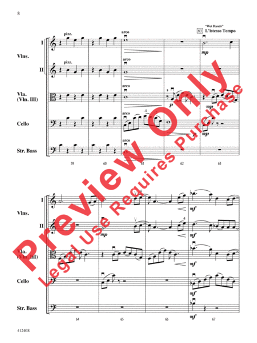 Minecraft String Orchestra scores gallery preview page 9