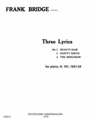 Three lyrics