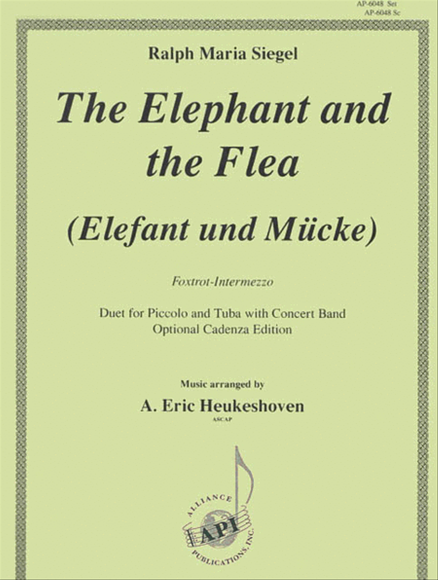 The Elephant And The Flea - Picc-tba Duet W Band Collection / Songbook scores gallery preview page 1