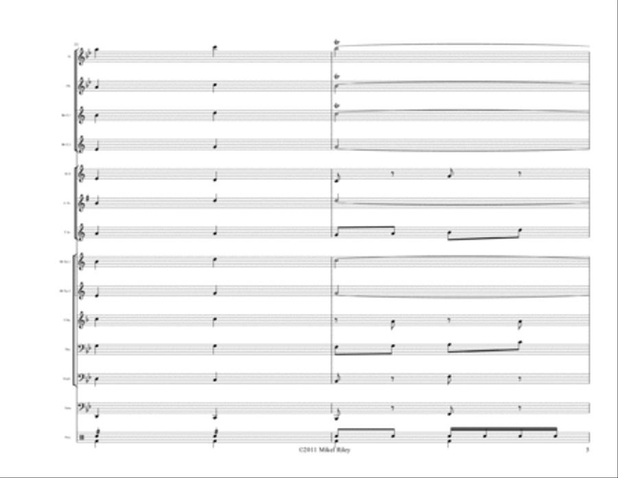 March Bellissimo March Bellissimo Concert Band scores gallery preview page 5