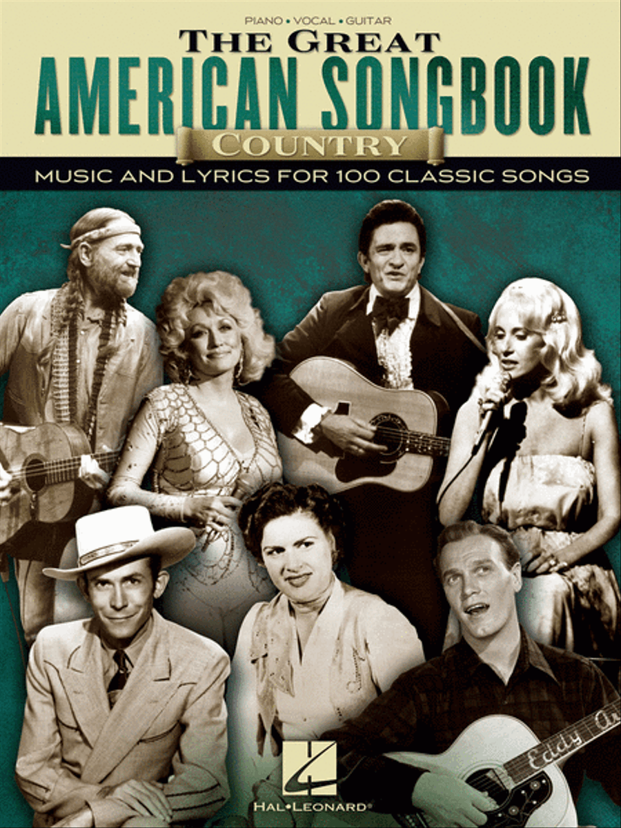 The Great American Songbook – Country Piano, Vocal, Guitar scores gallery preview page 1