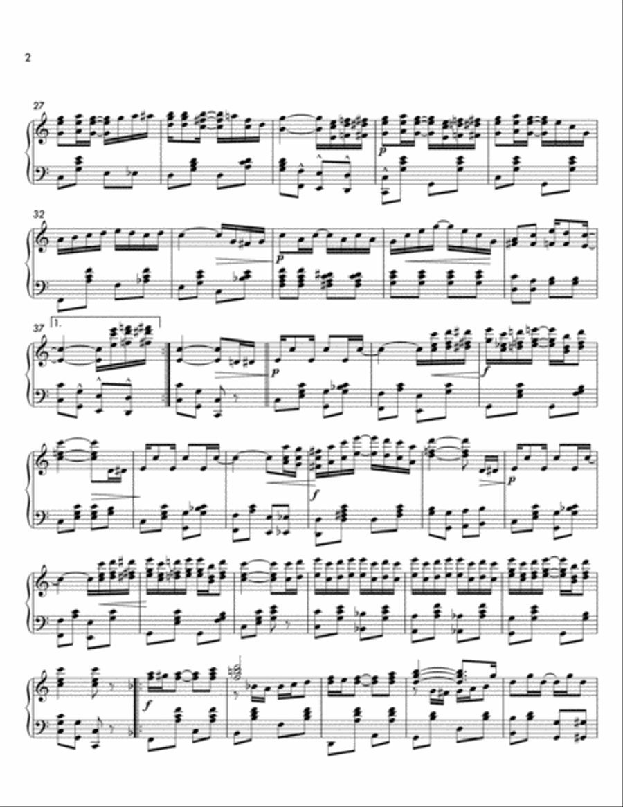 The Entertainer The Entertainer Piano Solo scores gallery preview page 3