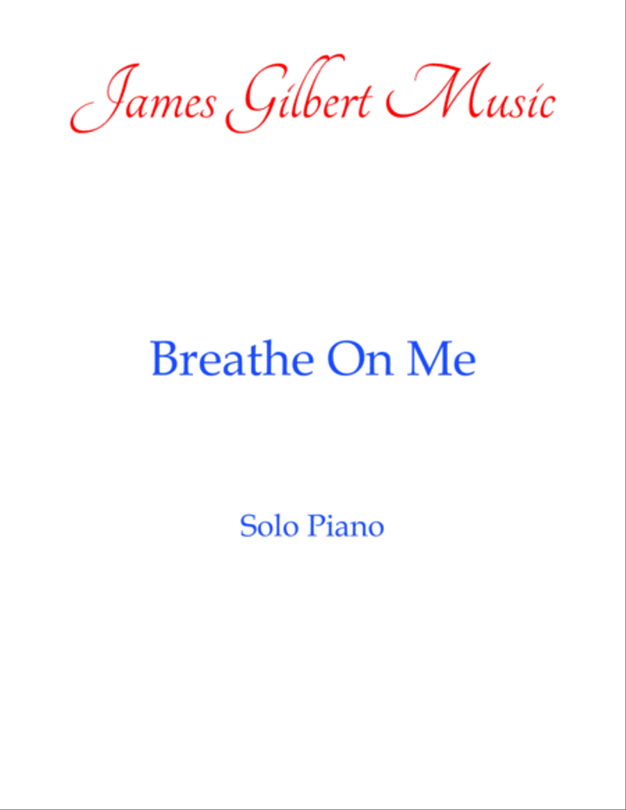 Breathe On Me Piano Solo scores gallery preview page 1