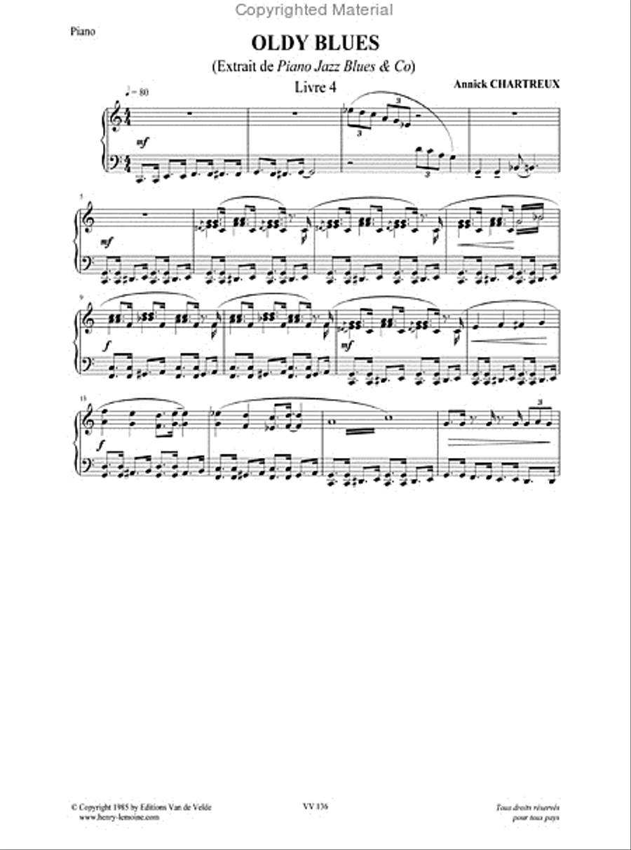 Piano Jazz Blues 4 Piano Jazz Blues 4 Piano Solo scores gallery preview page 2