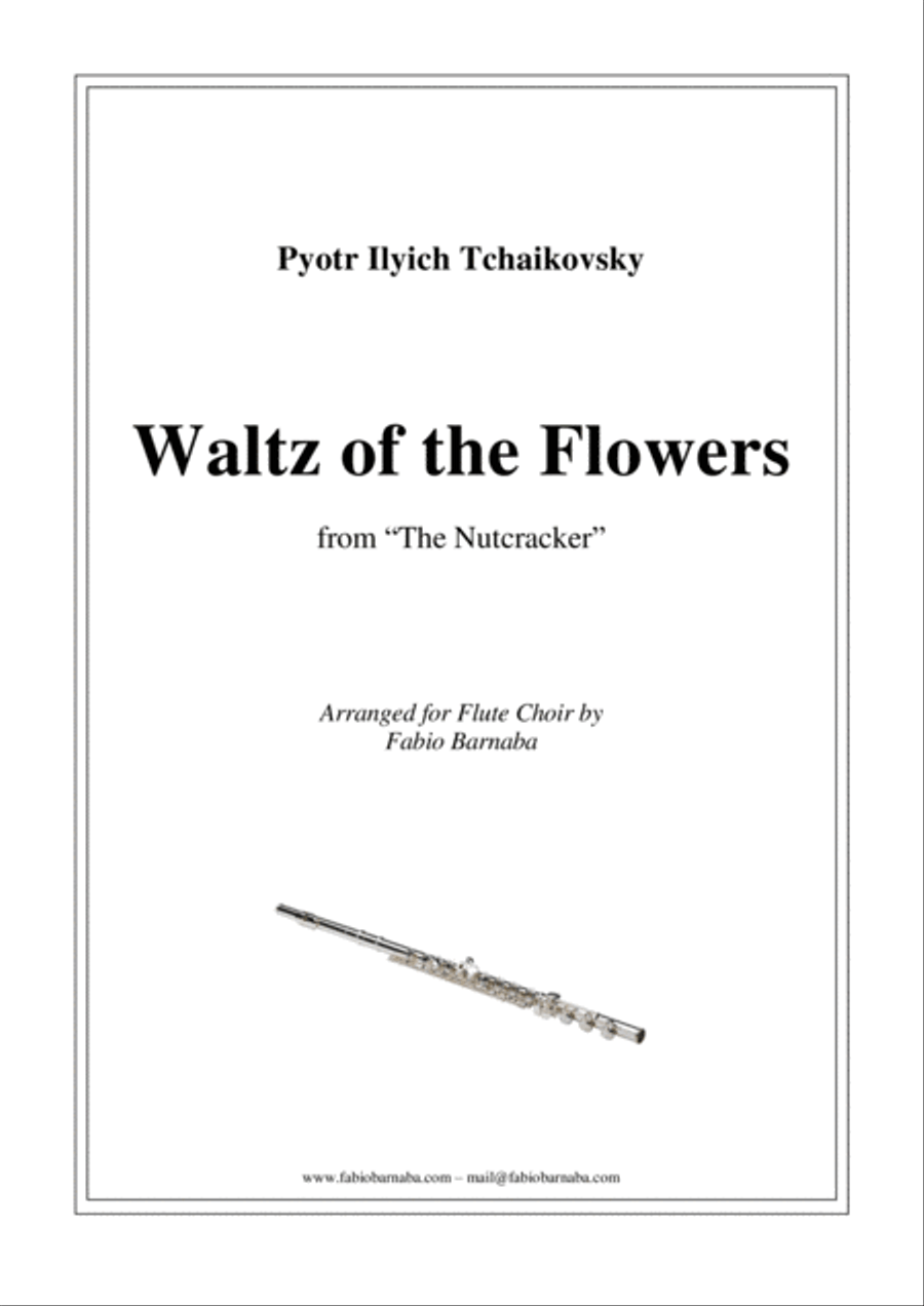 Waltz of the Flowers from "The Nutcracker" - for Flute Choir image number null