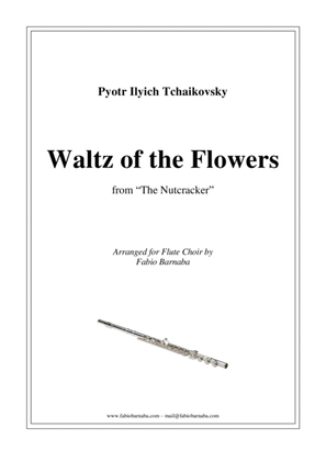 Book cover for Waltz of the Flowers from "The Nutcracker" - for Flute Choir