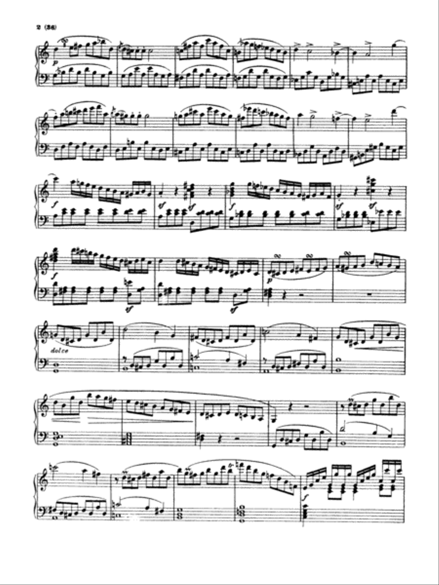Beethoven: Sonatas (Urtext) - Sonata No. 3, Op. 2 No. 3 in C Major Piano Solo scores gallery preview page 2