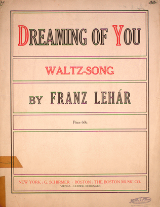 Dreaming of You. Waltz-Song