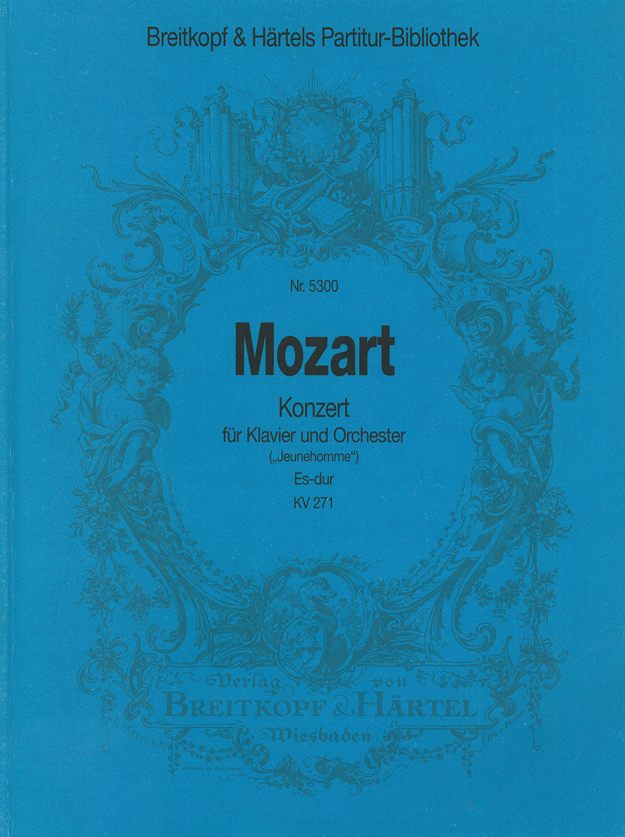Piano Concerto [No. 9] in E flat major K. 271 Orchestra scores gallery preview page 1
