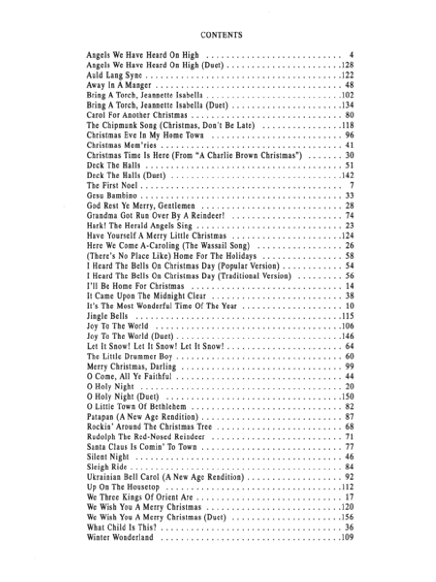 Advanced Piano Solos - Christmas Encyclopedia Piano Solo scores gallery preview page 2