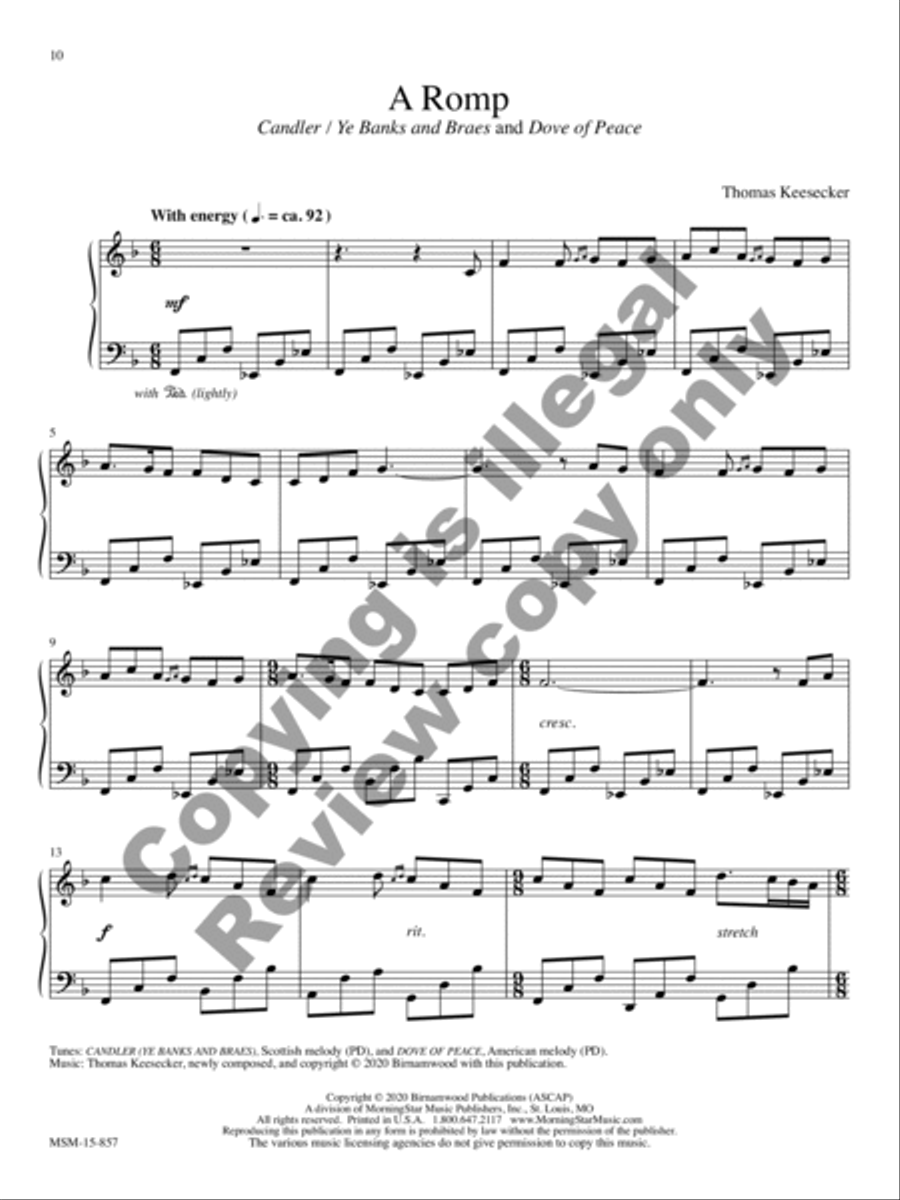 The Quiet Heart The Quiet Heart Piano Solo scores gallery preview page 6