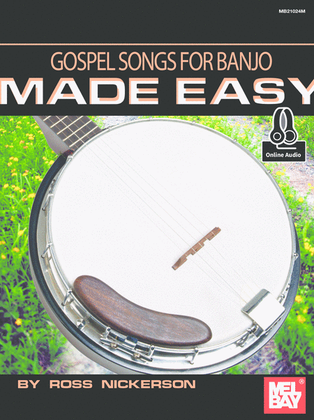 Book cover for Gospel Songs for Banjo Made Easy