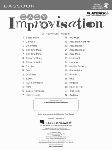 Easy Improvisation image number null