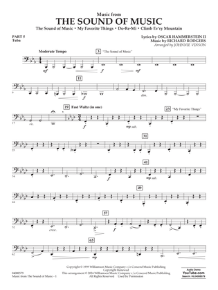 Music from The Sound Of Music (arr. Vinson) - Pt.5 - Tuba