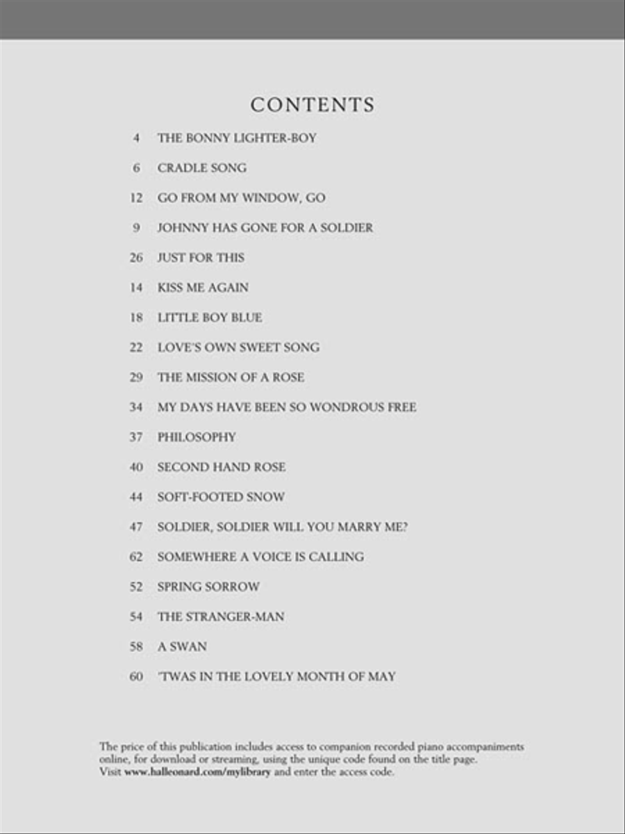 Easy Songs for the Beginning Mezzo-Soprano/Alto – Part II Mezzo-Soprano Voice scores gallery preview page 3
