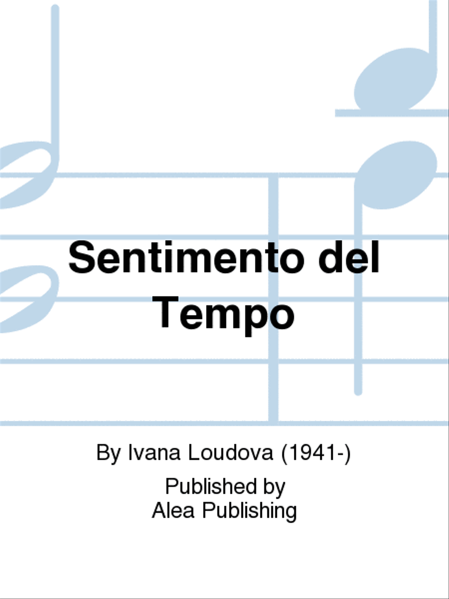 Sentimento del Tempo Bass Clarinet scores gallery preview page 1