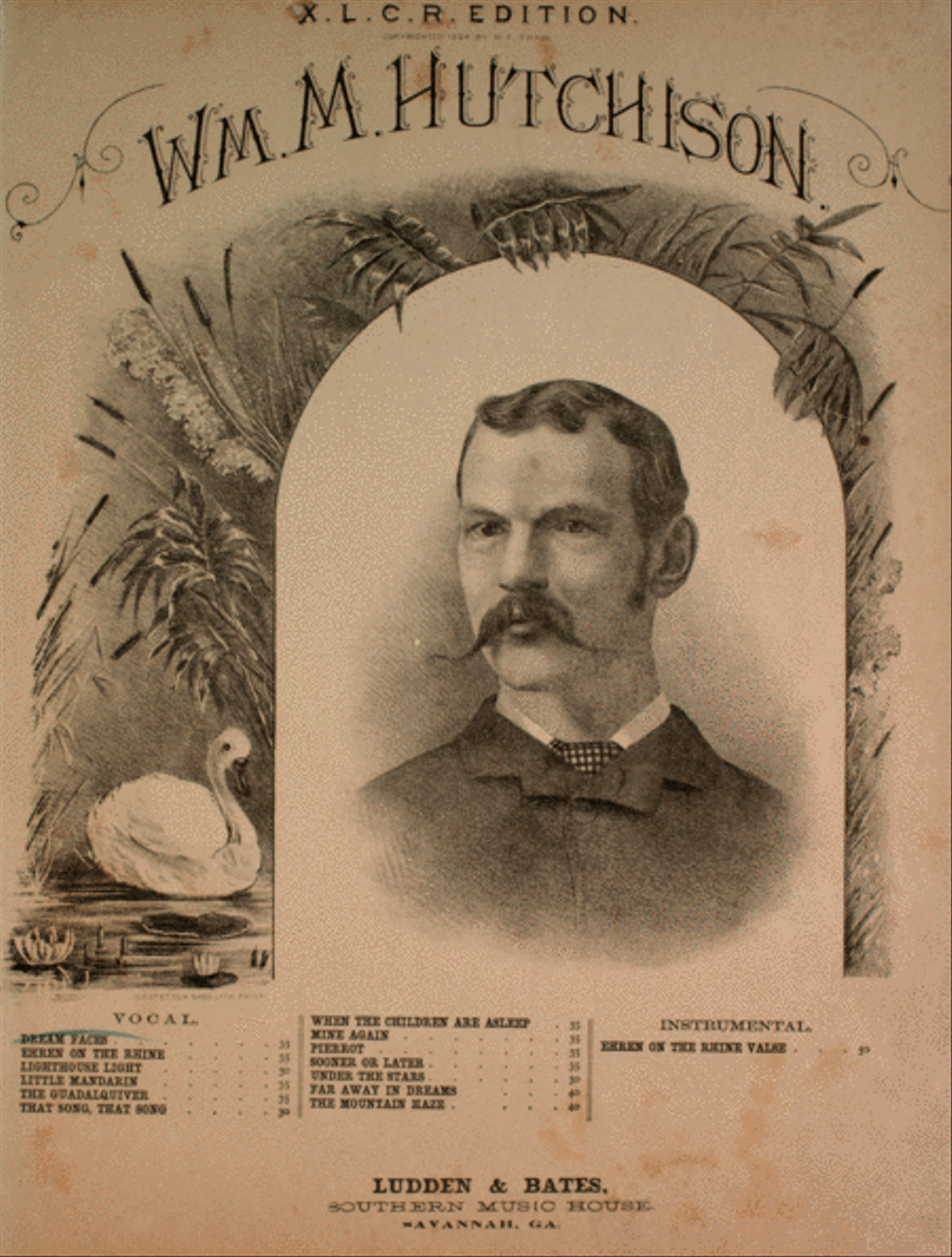 Wm. M. Hutchison. Dream Faces Voice scores gallery preview page 1