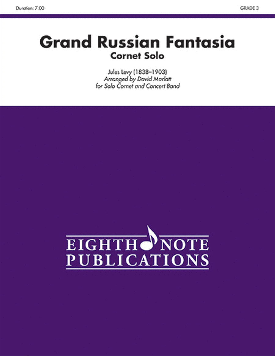 Grand Russian Fantasia (Solo Cornet and Concert Band) Concert Band scores gallery preview page 1