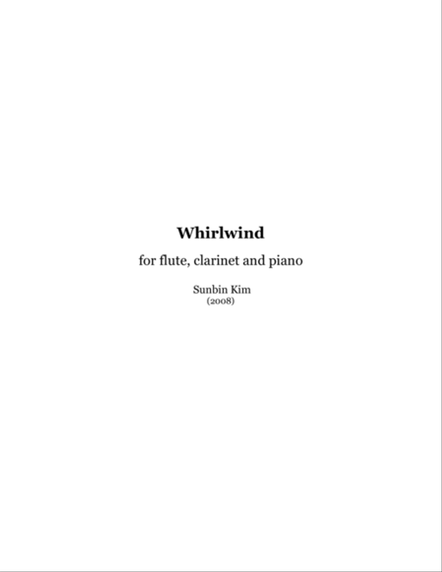 [Kim] Whirlwind