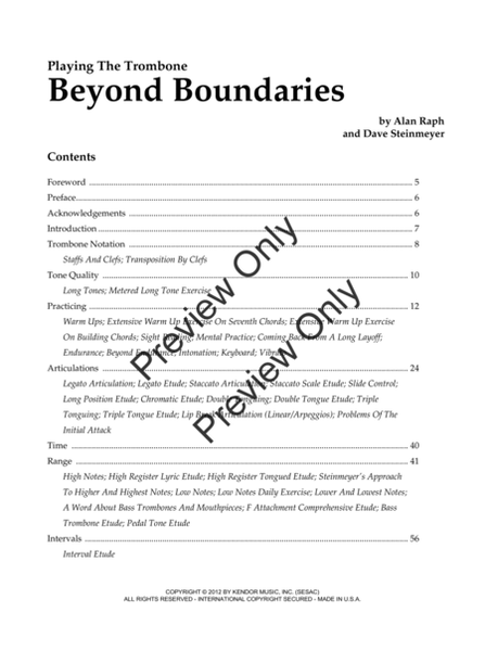 Beyond Boundaries (Playing The Trombone) image number null