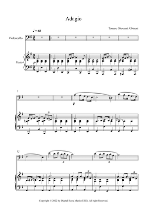 Adagio (In G Minor) - Tomaso Giovanni Albinoni (Cello + Piano)