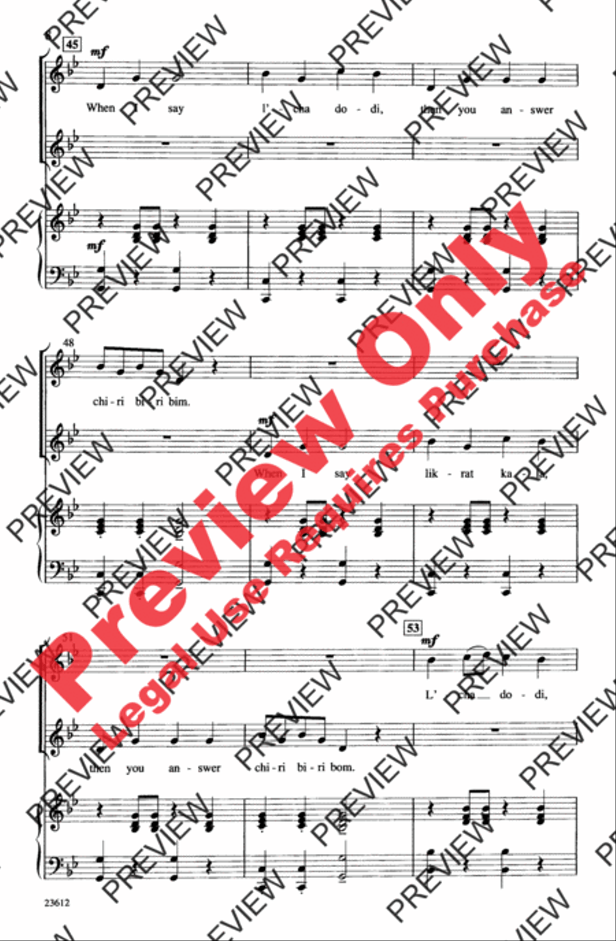 Chiri Biri Bim 2-Part scores gallery preview page 8