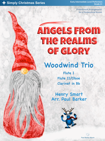 Angels From The Realms Of Glory (Woodwind Trio) image number null