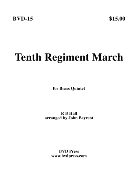 The 10th Regiment March