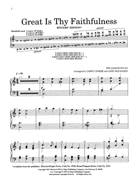 Great Is Thy Faithfulness image number null