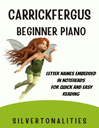 Carrickfergus for Beginner Piano