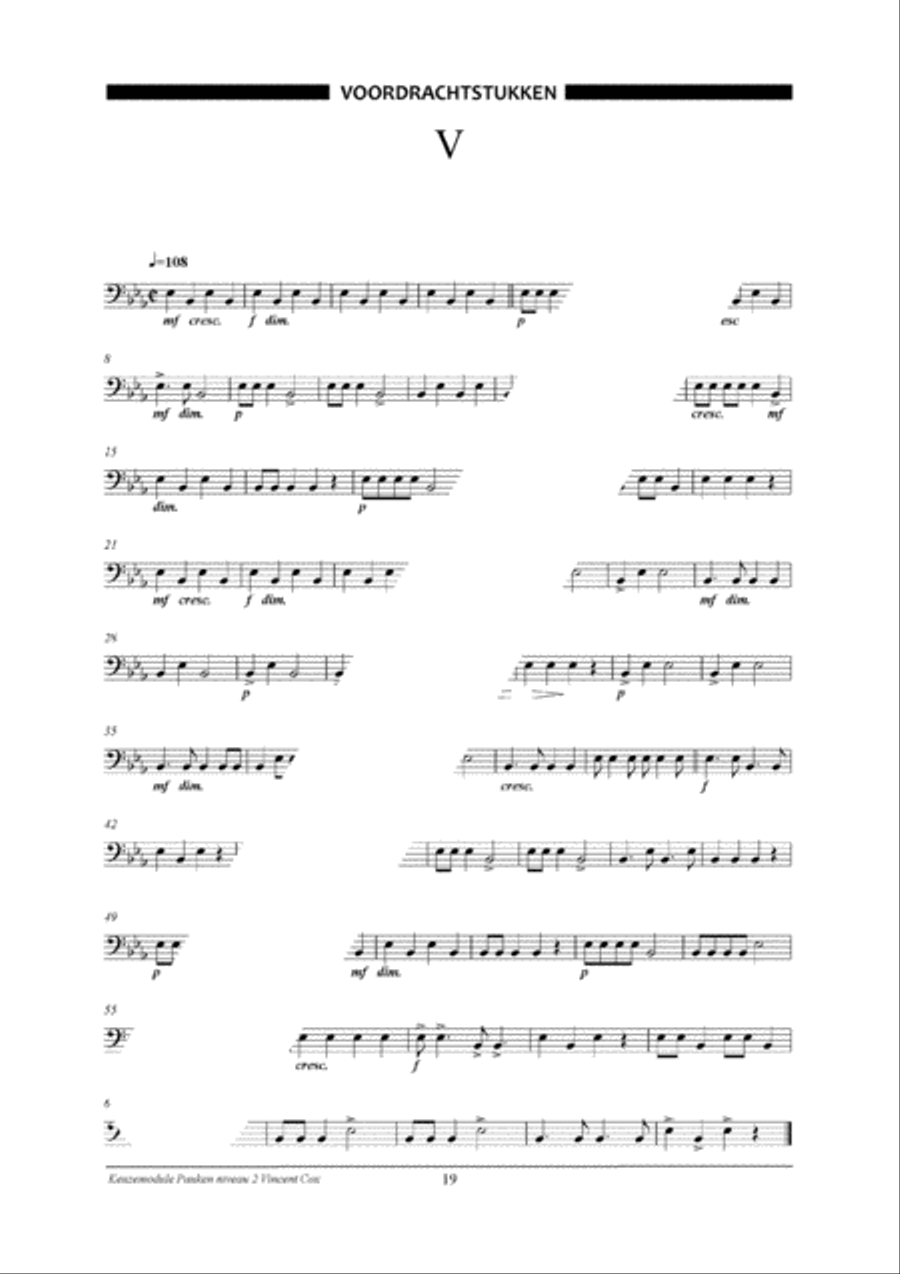 Percussion Modular: Pauken 2 Percussion scores gallery preview page 20
