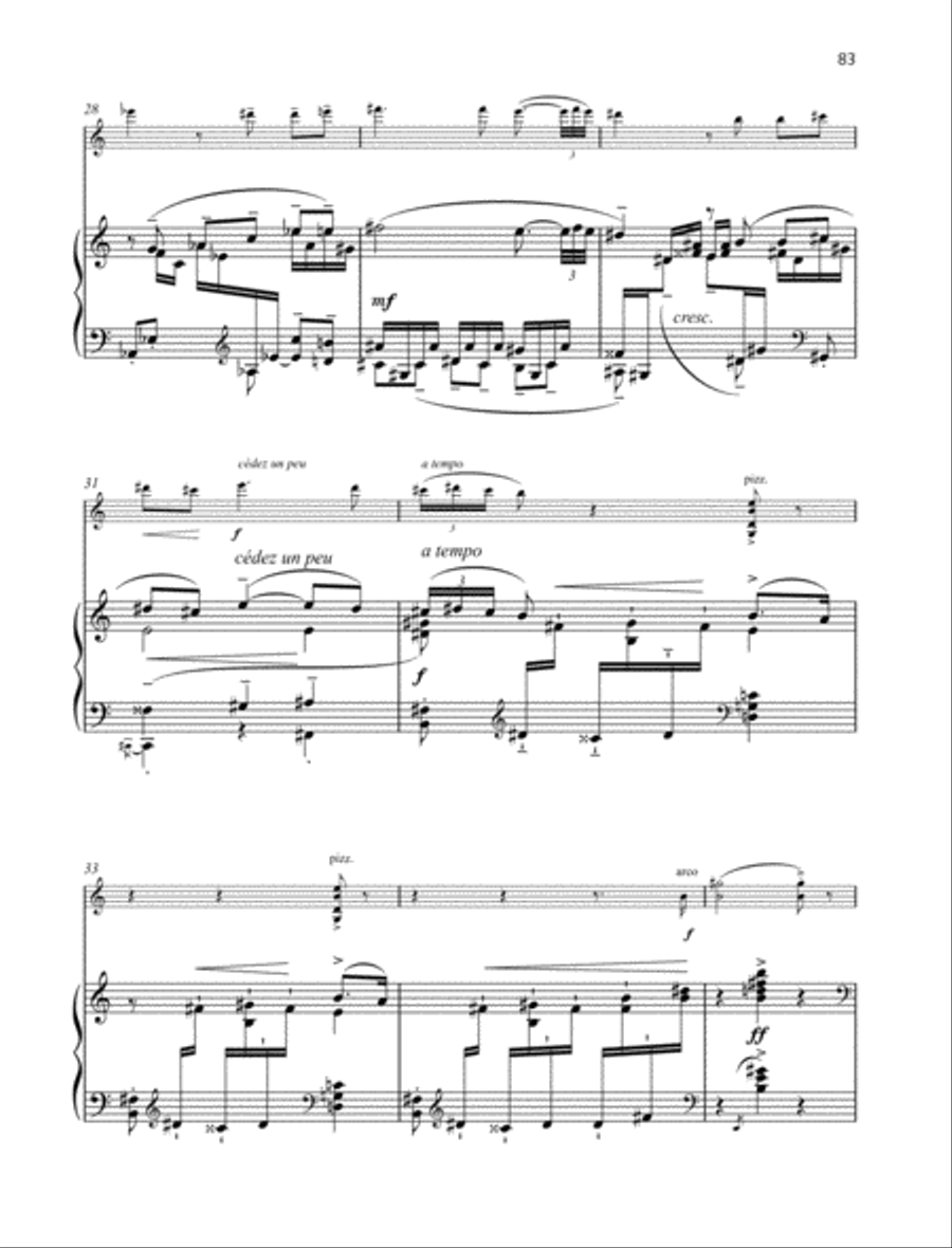 Séguidille Séguidille Violin Solo scores gallery preview page 5