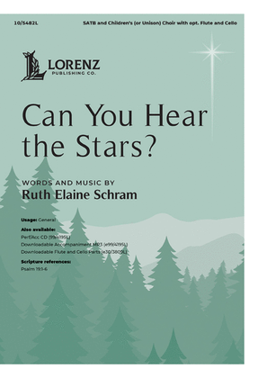 Book cover for Can You Hear the Stars?