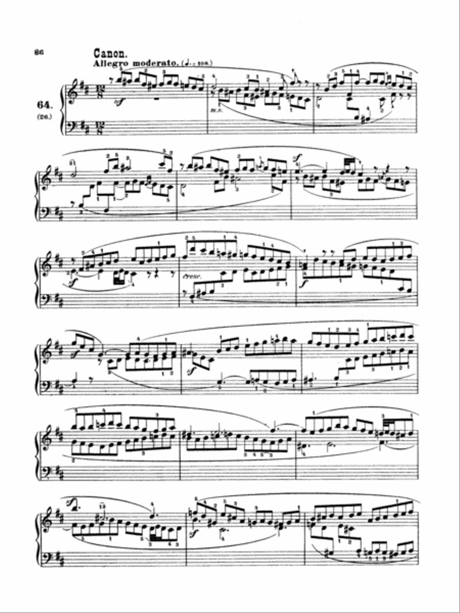Clementi: Gradus ad Parnassum (Volume II) Piano Solo scores gallery preview page 1