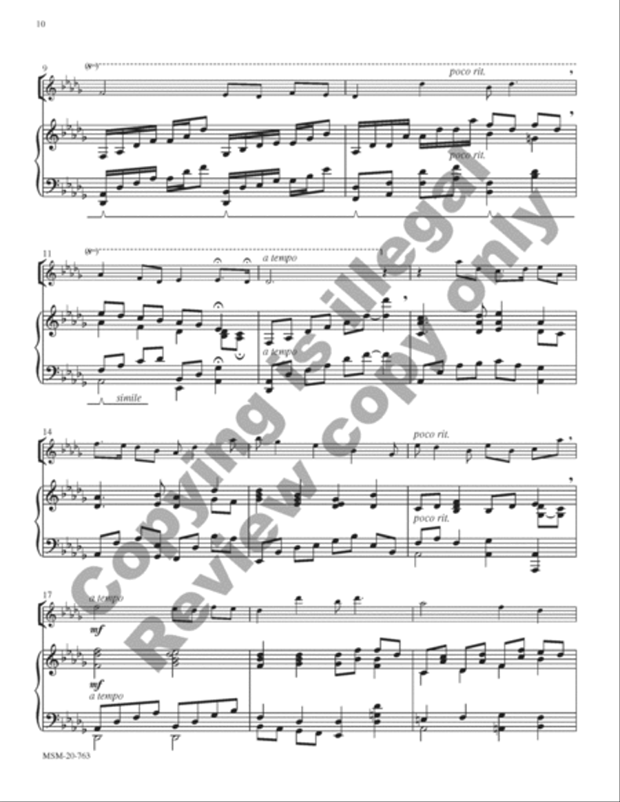 An American Suite for Violin and Piano Violin Solo scores gallery preview page 21