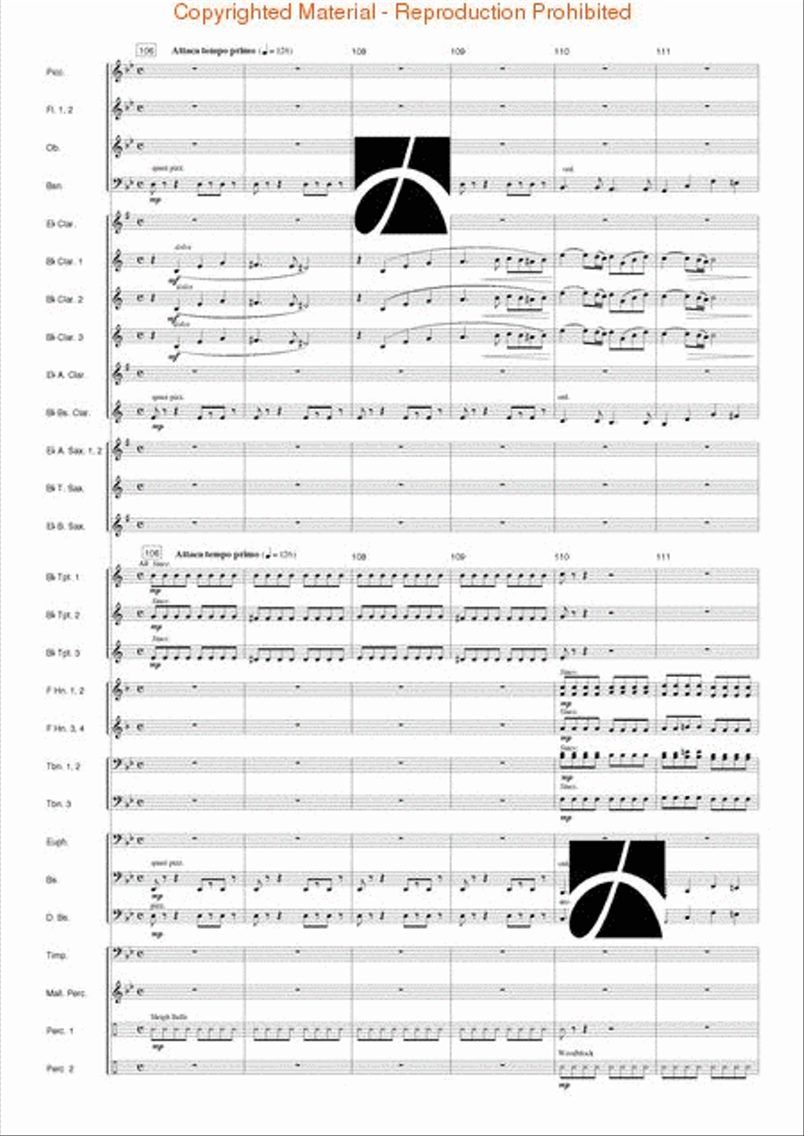 Triumph of the Skies Triumph of the Skies Concert Band scores gallery preview page 19