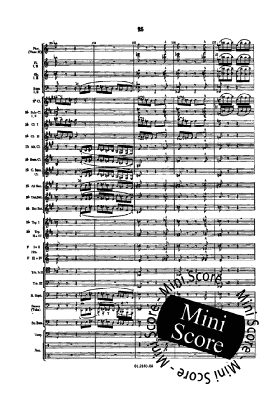 Der Zigeunerbaron Concert Band scores gallery preview page 31