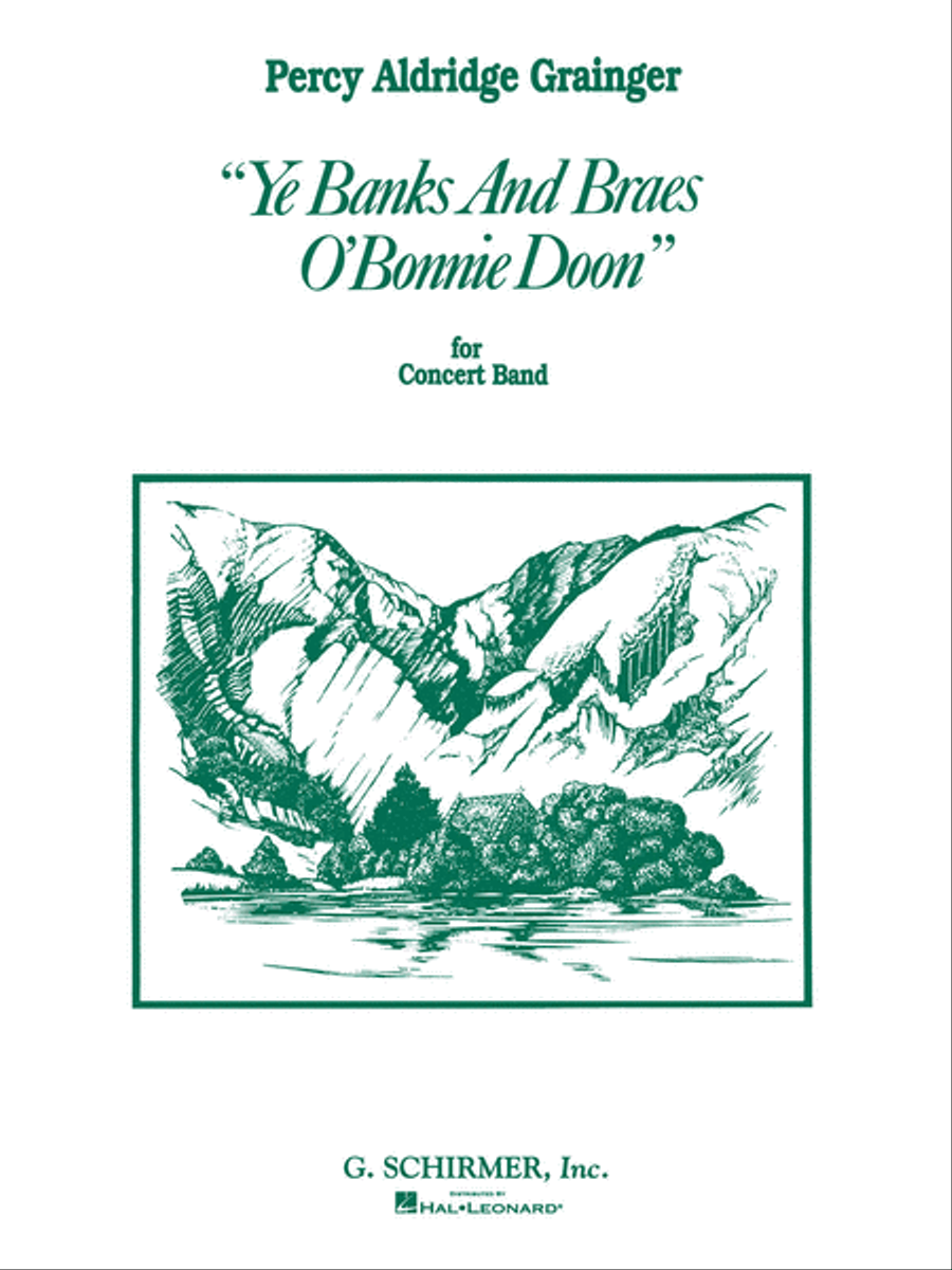 Ye Banks and Braes o' Bonnie Doon Concert Band scores gallery preview page 1