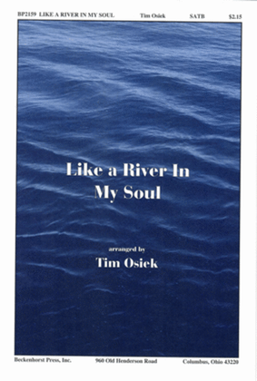 Book cover for Like A River In My Soul