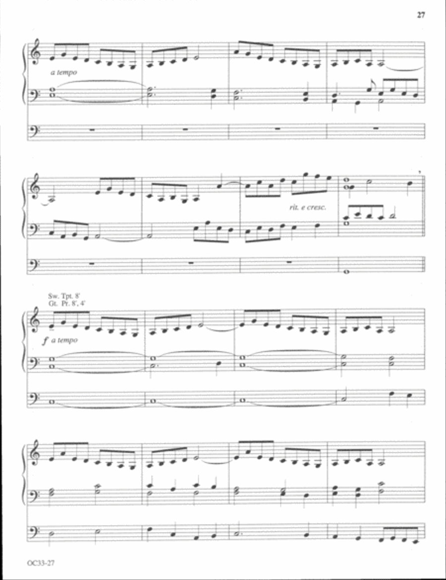 In His Presence Organ scores gallery preview page 13