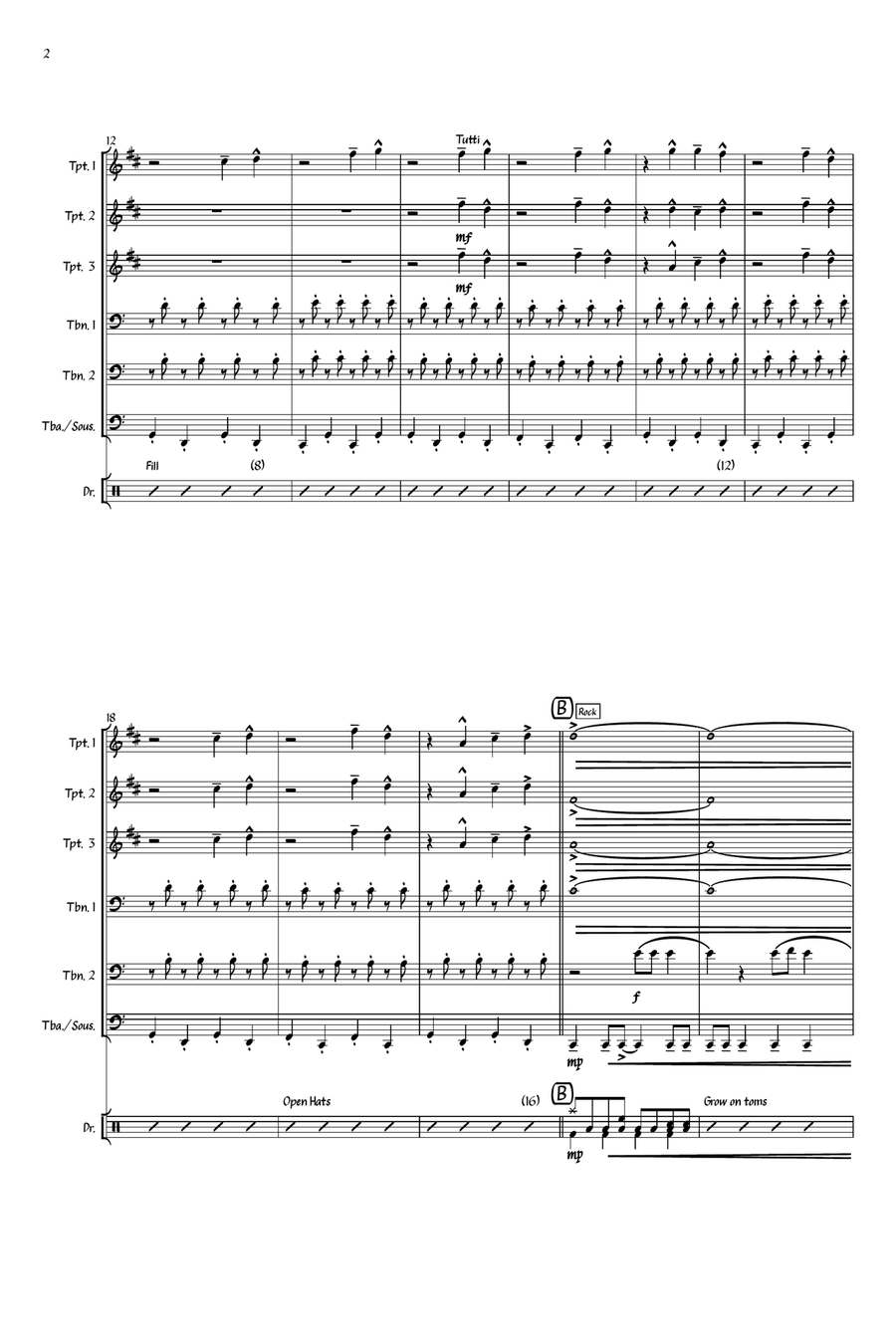 All The Small Things Small Ensemble scores gallery preview page 2