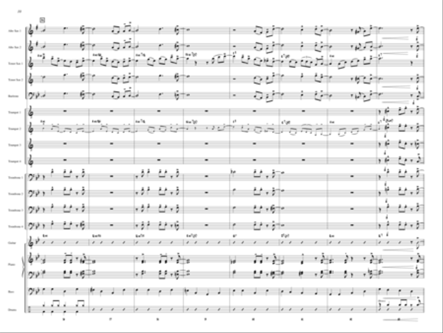 Minor Details Jazz Ensemble scores gallery preview page 9