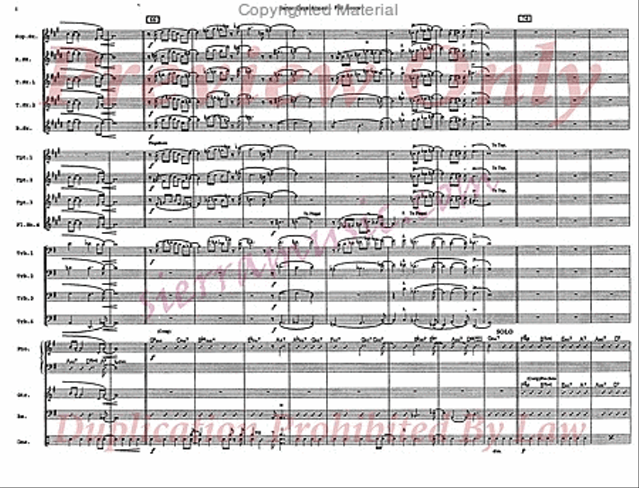Better Days Ahead Big Band scores gallery preview page 7