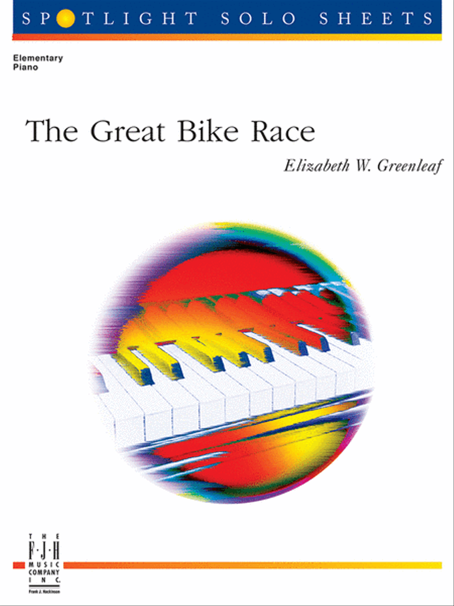 The Great Bike Race Easy Piano scores gallery preview page 1