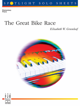 Book cover for The Great Bike Race