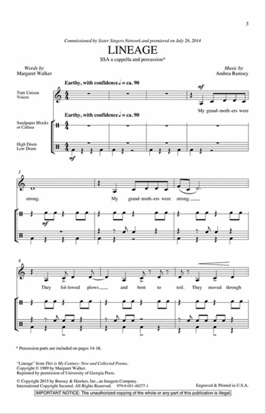Lineage Lineage SSA scores gallery preview page 2