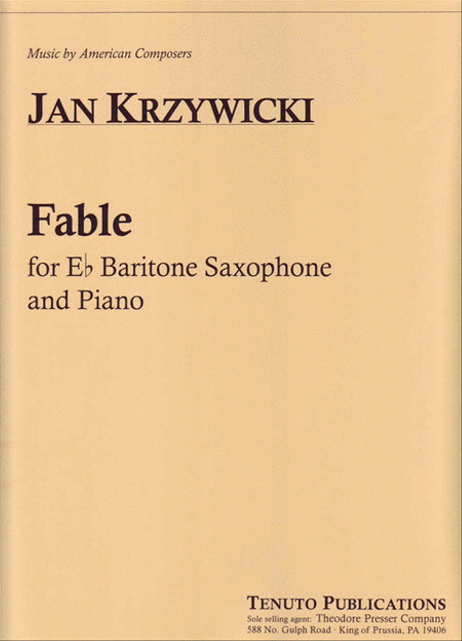 Fable Chamber Music scores gallery preview page 1