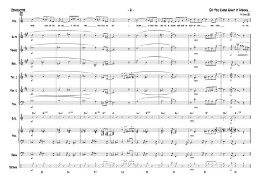 Do You Know What It Means To Miss New Orleans Jazz Ensemble scores gallery preview page 6