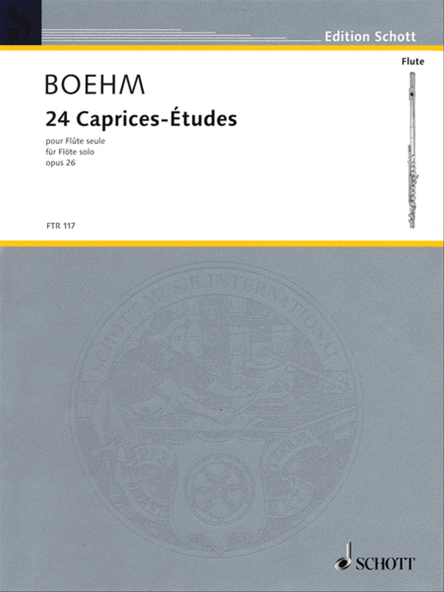24 Caprice Etudes, Op. 26 Flute Solo scores gallery preview page 1