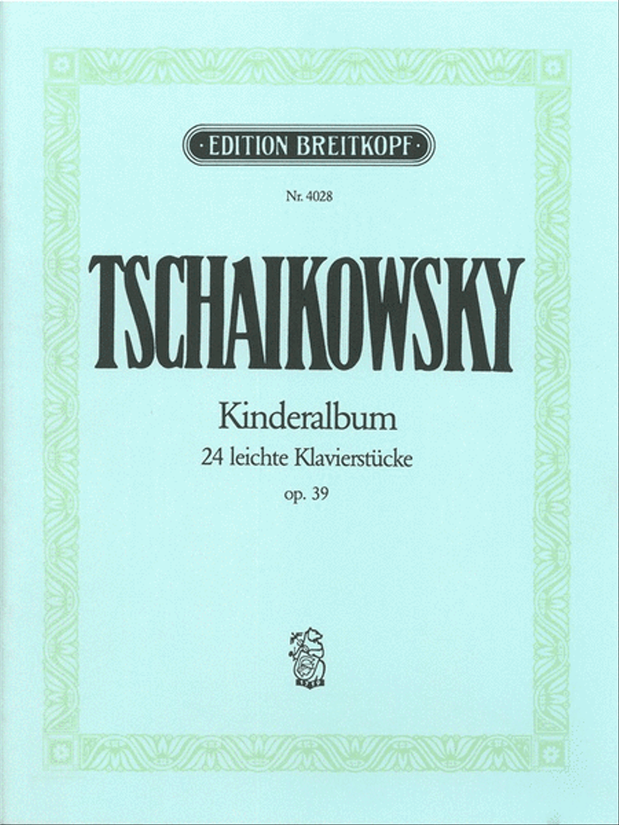 Album for Children Op. 39 Piano Solo scores gallery preview page 1